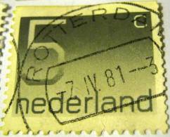 Netherlands 1976 Numerals 5c - Used - Oblitérés