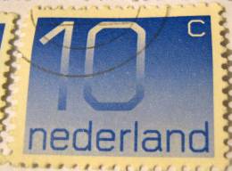 Netherlands 1976 Numerals 10c - Used - Usati