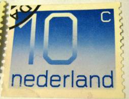 Netherlands 1976 Numerals 10c - Used - Oblitérés