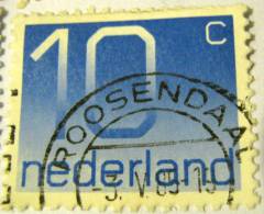 Netherlands 1976 Numerals 10c - Used - Oblitérés
