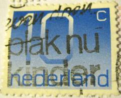 Netherlands 1976 Numerals 10c - Used - Used Stamps