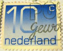 Netherlands 1976 Numerals 10c - Used - Gebraucht