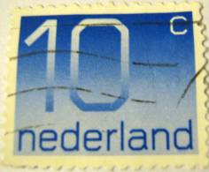 Netherlands 1976 Numerals 10c - Used - Usados