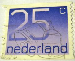 Netherlands 1976 Numerals 25c - Used - Gebraucht