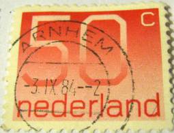 Netherlands 1976 Numerals 50c - Used - Gebraucht