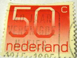 Netherlands 1976 Numerals 50c - Used - Gebruikt