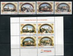 Cuba 2009 - Turismo / Buildings - Complete Set Of 4 Stamps + 1 Sheet - Gebruikt