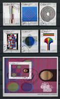 Cuba 2009 - Modern Art - Complete Set Of 6 Stamps + 1 Sheet - Usados
