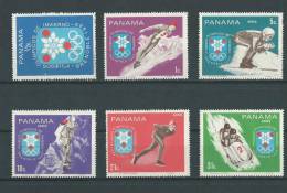 Panama: 469/ 470 + PA 442/ 445  **  Grenoble 68 - Hiver 1968: Grenoble