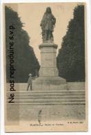 - Avallon - Statue De Vauban, Enfant Avec Canotier, Précurseur, Animation, écrite, Peu Courante, Scans. - Coulanges La Vineuse