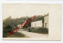 NEUVILLE-(en CONDROZ ??)-Route Vers Les Ardennes-3 CARTES PHOTO Allemandes-Guerre 14-18-1WK-BELGIEN-BELGIQUE- - Neupre