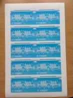 ST - VINCENT 1987 FOOTBALL SOCCER FUSSBALL SHEET Of 10 BARCLAY´S PREMIER LEAGUE CLUB " ARSENAL GUNNERS " PROOF ESSAI - Berühmte Teams