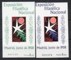 ESPAGNE : BF N° 19/20 * - Blocks & Sheetlets & Panes