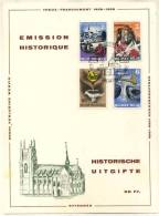 Theux - Franchimont 1468 - 1968 - 2000e Verjaring Wervik - Geraardsbergen 1068 - 1968 - Cartes Souvenir – Emissions Communes [HK]