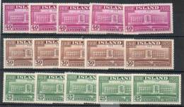 ISLANDE : TP N° 168/170 ** - Unused Stamps