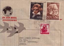 Air Mail Letter BOMBAY India To OLOFSTORP Suede About 1974 (A040) - Unused Stamps