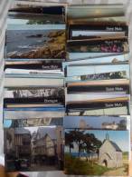 Je Vends Un Lot De 110 Cartes Postales De SAINT-MALO, SAINT SERVAN, Et Quelques Unes D'autres Communes. - - 100 - 499 Karten