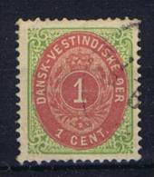 Danish West Indies: 1873, Mi 5 II B - Danimarca (Antille)