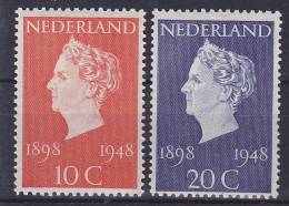 NEDERLAND - Michel - 1948 - Nr 507/08 - MH* - Cote 3.00€ - Ongebruikt