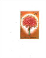 Timbre 1966 République Rwandaise 20c THEME LES FLEURS : "HAEMANTHUS MULTIFLORUS" Neuf - Unused Stamps