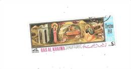 Timbre RAS AL KHAIMA  - "CHRISTMAS 1968" Oblitéré - Ras Al-Khaima
