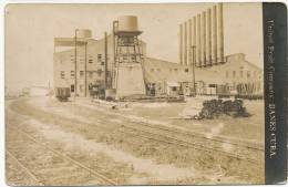 Banes United Fruit Company 2 Cards Central Boston Sugar Factory 1908 - Cuba