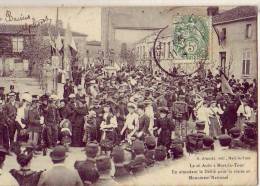 Mars La Tour  54  Anniversaire De La Bataille Du 16 Août 1870 Le Cortège - Sonstige & Ohne Zuordnung