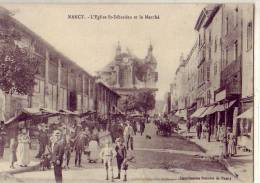 Nancy  54     Place Du Marché   Eglise St Sébastien - Nancy