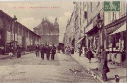 Nancy  54    Le Marché   Eglise St Sébastien - Nancy