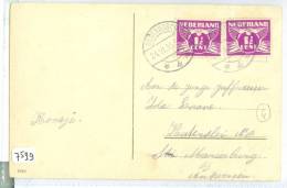 POSTKAART Uit 1935 Gelopen Van OUDENBOSCH Naar MARIENBURG * NVPH NR 171 (7599) - Covers & Documents