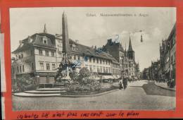 CPA  ALLEMAGNE,  ERFURT, Monumentalbrunnen U. Anger,  Petits Personnage,s   AVRIL 2013  965 - Erfurt