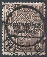 1918 TRENTINO ALTO ADIGE USATO AQUILA 1 CENT VARIETà - RR11480 - Trente