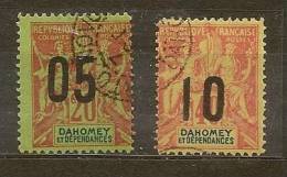 Dahomey     N. 36-39/US     - 1912 - Lot Lotto - Oblitérés