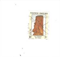 TIMBRE 1983 "POLYNESIE FRANCAISE "LE CHEMIN DE CROIX" - OBLITERE - Used Stamps