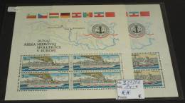 CSSR   Michel Nr:   B 51/52      ** MNH Postfrisch  #B460 - Blocs-feuillets