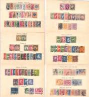 Sweden 1877/1935 - Old Stamps Pasted On Card - See Scan - Collections