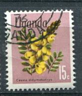 Ouganda 1969 - YT 84 (o) - Fleurs - Ouganda (1962-...)