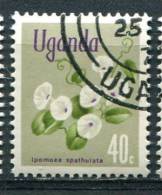 Ouganda 1969 - YT 87 (o) - Fleurs - Uganda (1962-...)