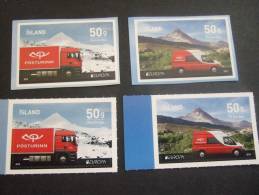 ICELAND 2013 EUROPA CEPT - STAMPS + STAMPS FROM BOOKLET  Photo Is Example  MNH**          (S20-620-015) - 2013