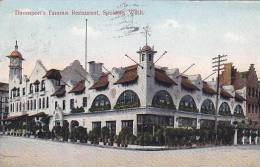 Washington Spokane Davenport's Famous Restaurant 1908 - Spokane