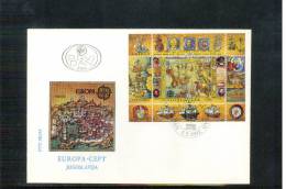 Jugoslawien / Yugoslavia / Yougoslavie 1992 Europa Cept Block FDC - 1992