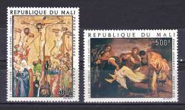 Mali - 1974 - ( Art - Painting - Easter ) - Complete Set - MNH (**) - Tableaux