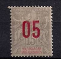 MADAGASCAR ,  YVERT 111 *  AÑO 1912, COLONIAS FRANCESAS - Otros & Sin Clasificación
