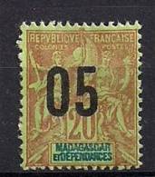 MADAGASCAR ,  YVERT 112 *  AÑO 1912, COLONIAS FRANCESAS - Otros & Sin Clasificación