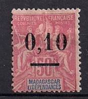 MADAGASCAR ,  YVERT 53 (*)  AÑO 1902, COLONIAS FRANCESAS - Altri & Non Classificati