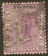 SIERRA LEONE 1876 2d Magenta QV SG 19 U YJ211 - Sierra Leona (...-1960)