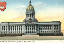 (212) Very Old Postcard- Carte Ancienne - USA - State Capitol Frankfort - Frankfort