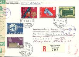 1970 Zensurbrief Nach Ungarn!! - Lettres & Documents
