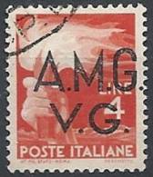 1945-47 TRIESTE AMG VG USATO DEMOCRATICA 4 LIRE - RR11495 - Used