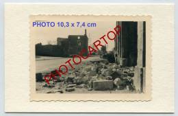 Destructions-PHOTO Allemande-GUERRE 39-45-II WK-NEUFCHATEAU-BELGIEN-BELGIQUE- - Neufchateau